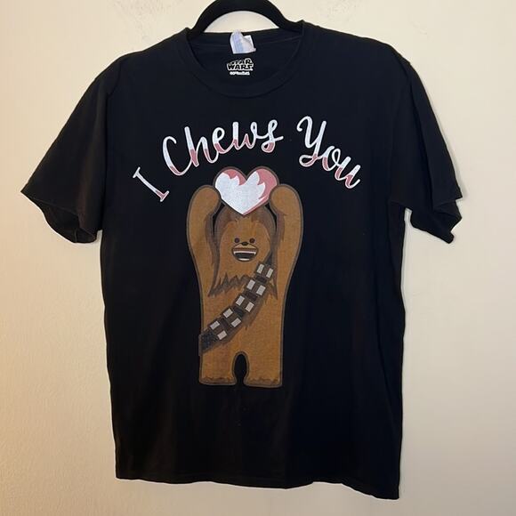 Star Wars “I Chews You” Printed Tee Size M - Picture 3 of 5